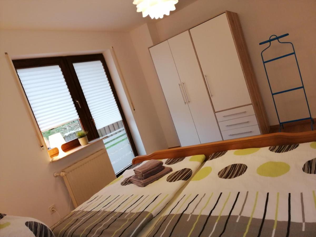 Ebenerdige Ferienwohnung Mit Grosser Terrasse In Der Naehe Des Waldes, Zum Wohlfuehlen Schoneck Exteriör bild