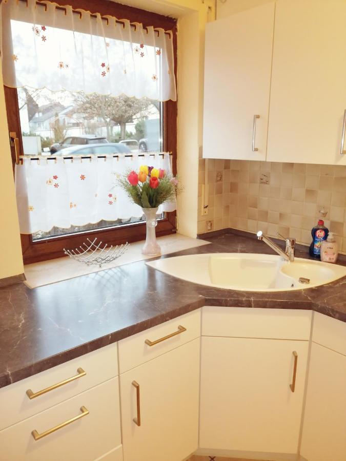 Ebenerdige Ferienwohnung Mit Grosser Terrasse In Der Naehe Des Waldes, Zum Wohlfuehlen Schoneck Exteriör bild